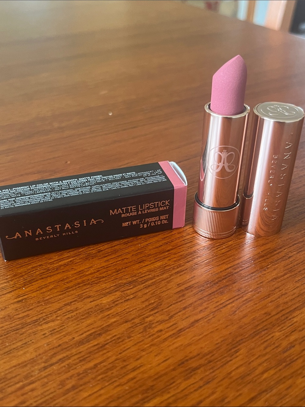 Anastasia Beverly Hills Matte Lipstick - HUSH ROSE